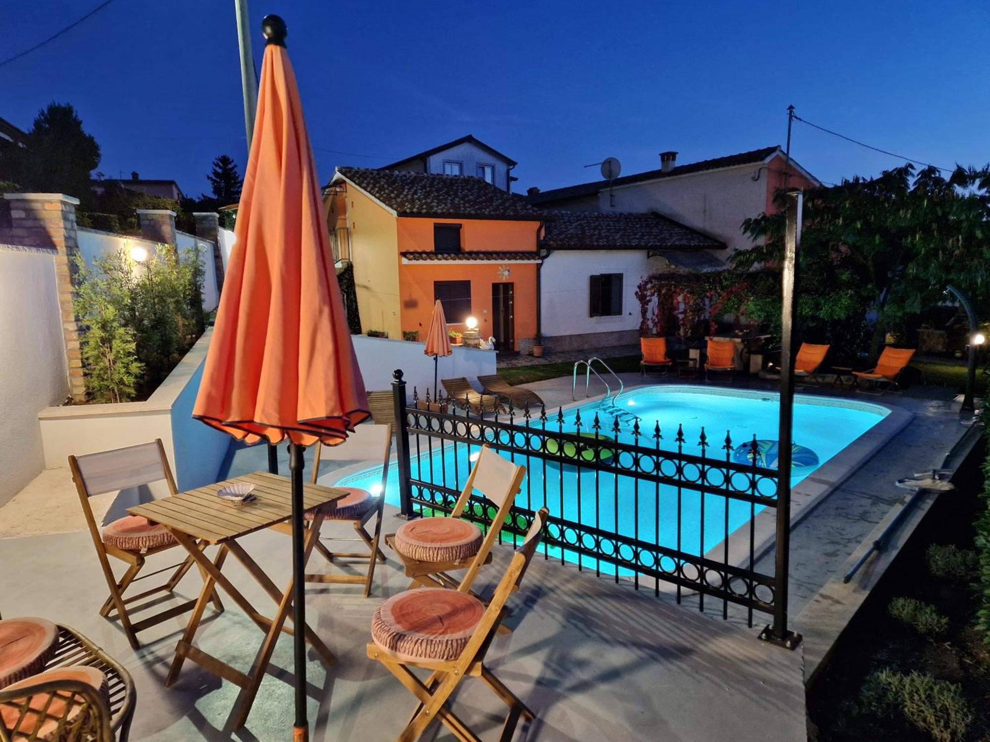Casa Luana Villa Roč Exteriör bild
